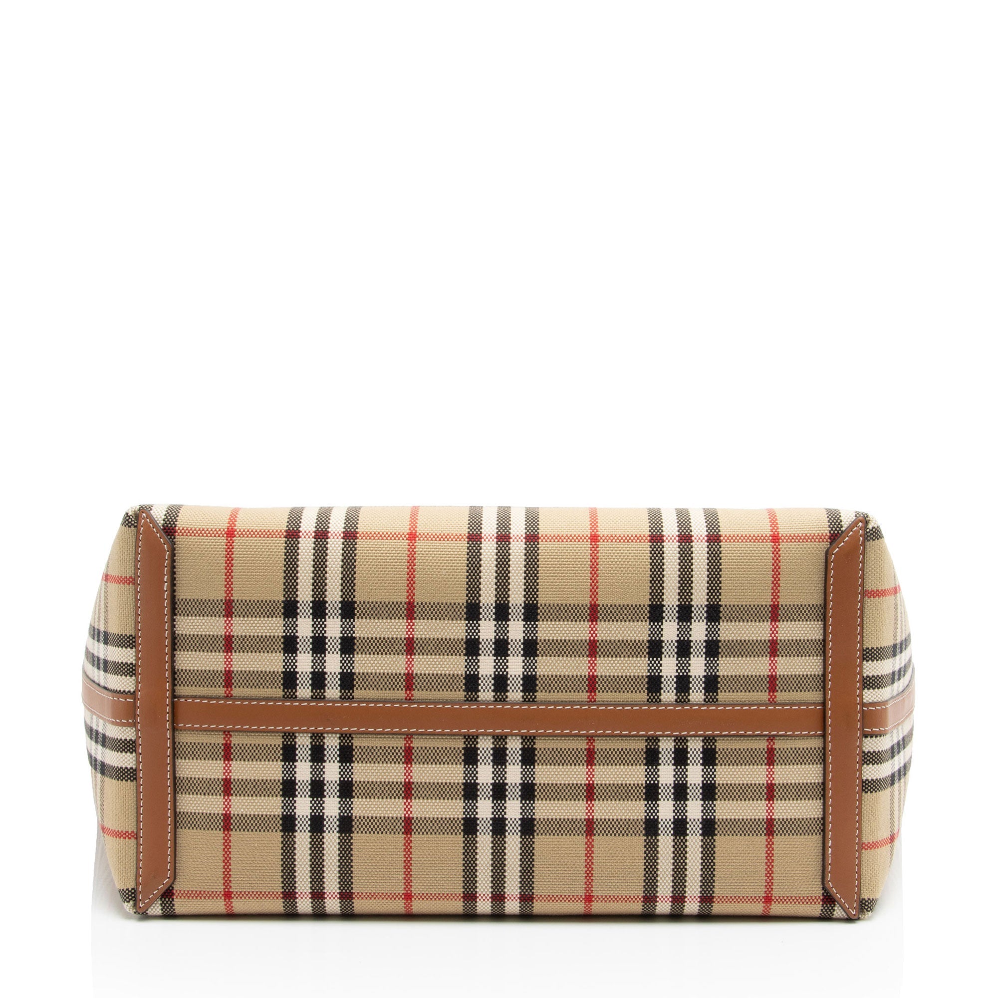 Burberry Vintage Check London Large Tote (SHF-SiUoMQ)