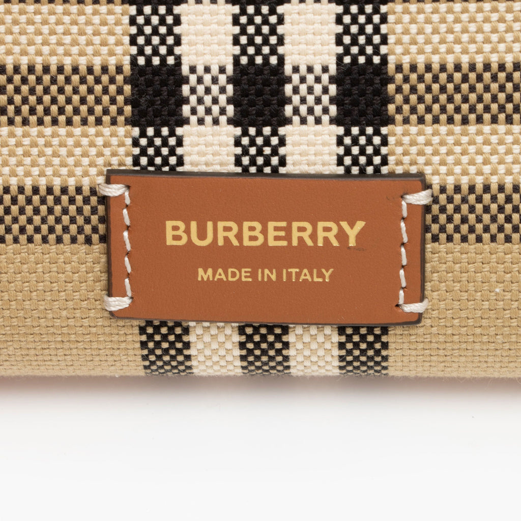 Burberry Vintage Check London Large Tote (SHF-SiUoMQ)