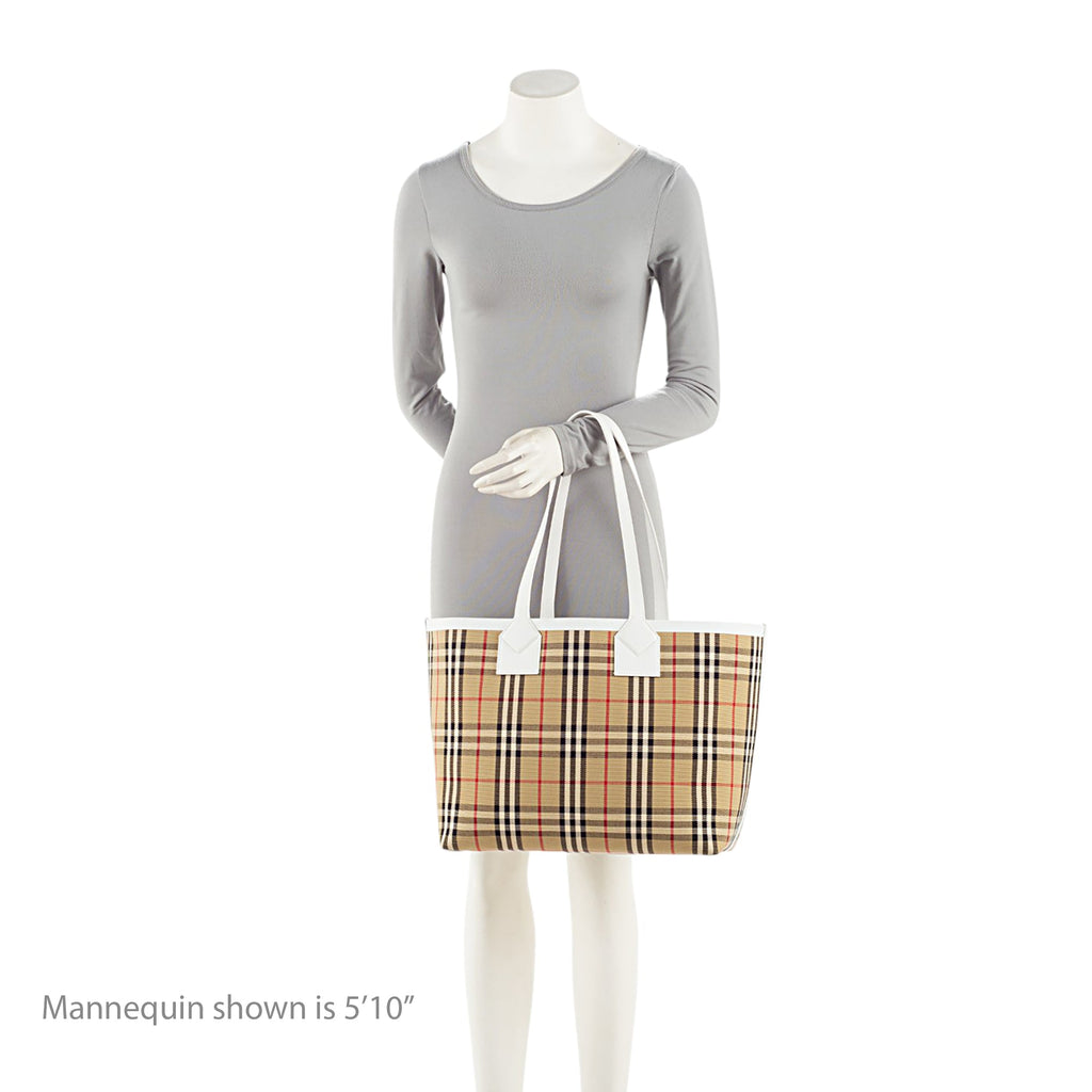 Burberry Vintage Check London Large Tote