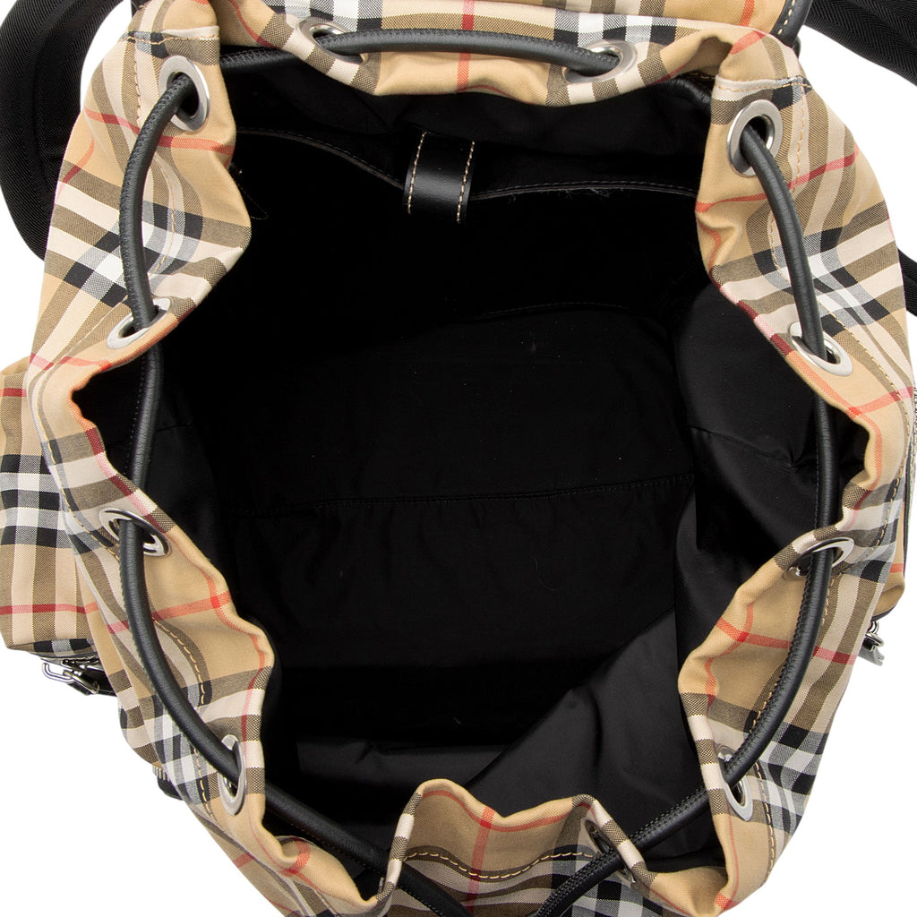 Burberry Vintage Check Medium Rucksack Backpack