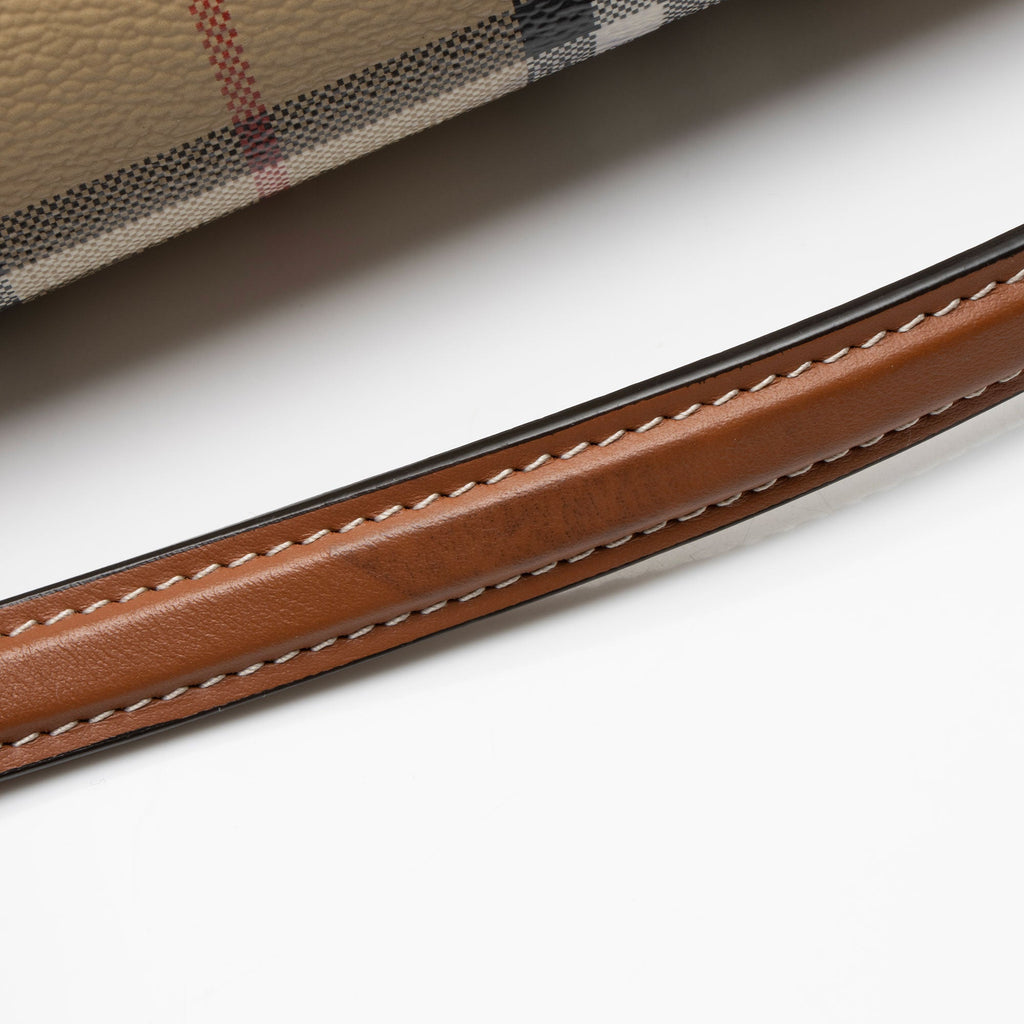Burberry Vintage Check Note Shoulder Bag