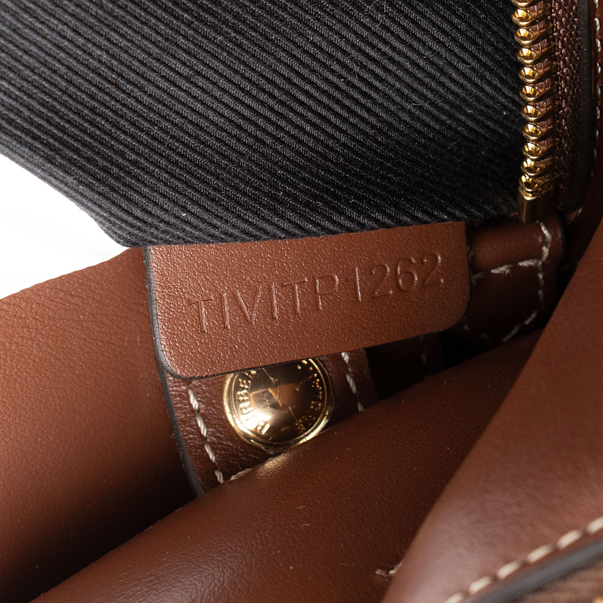 Burberry Vintage Check Title Baby Tote