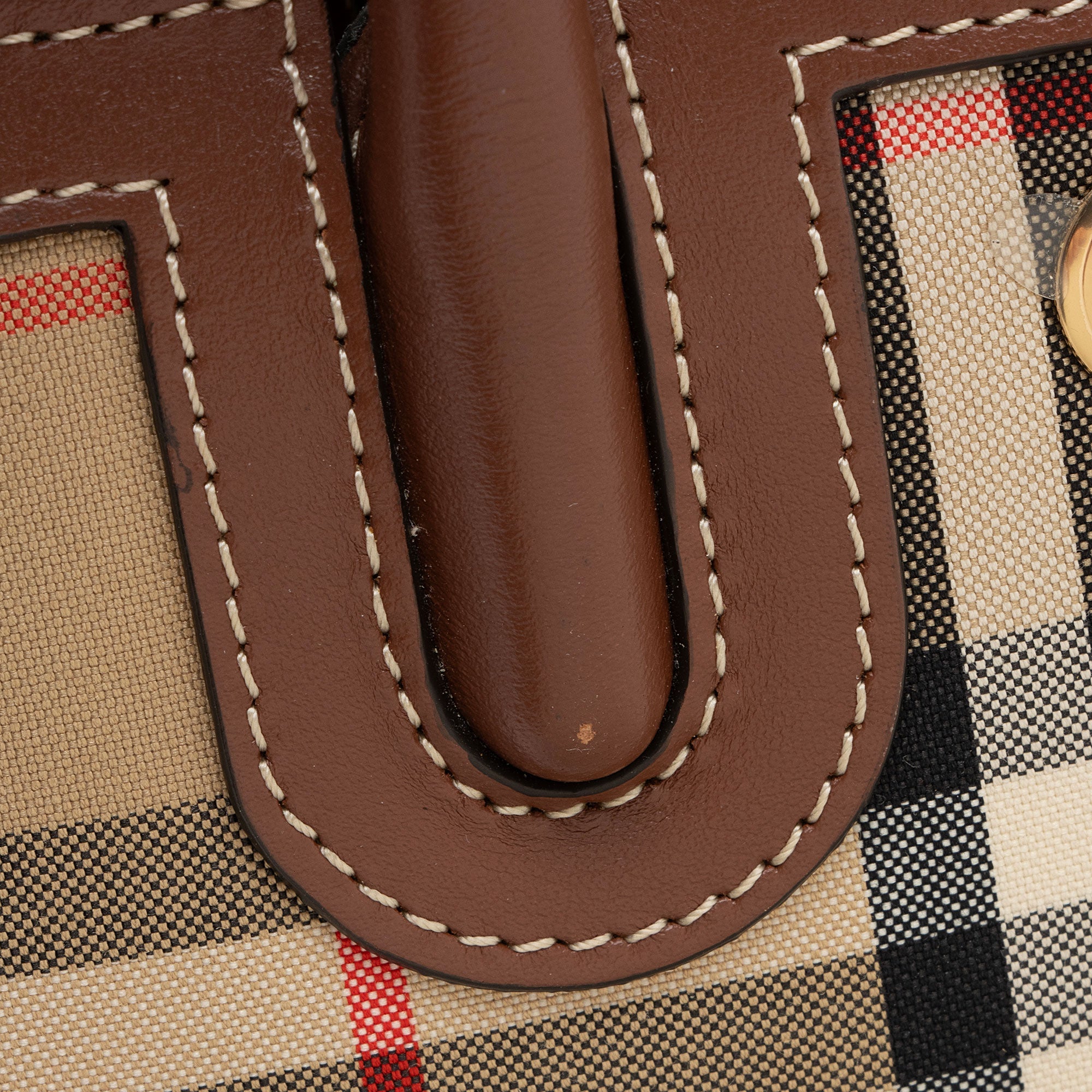 Burberry Vintage Check Title Baby Tote