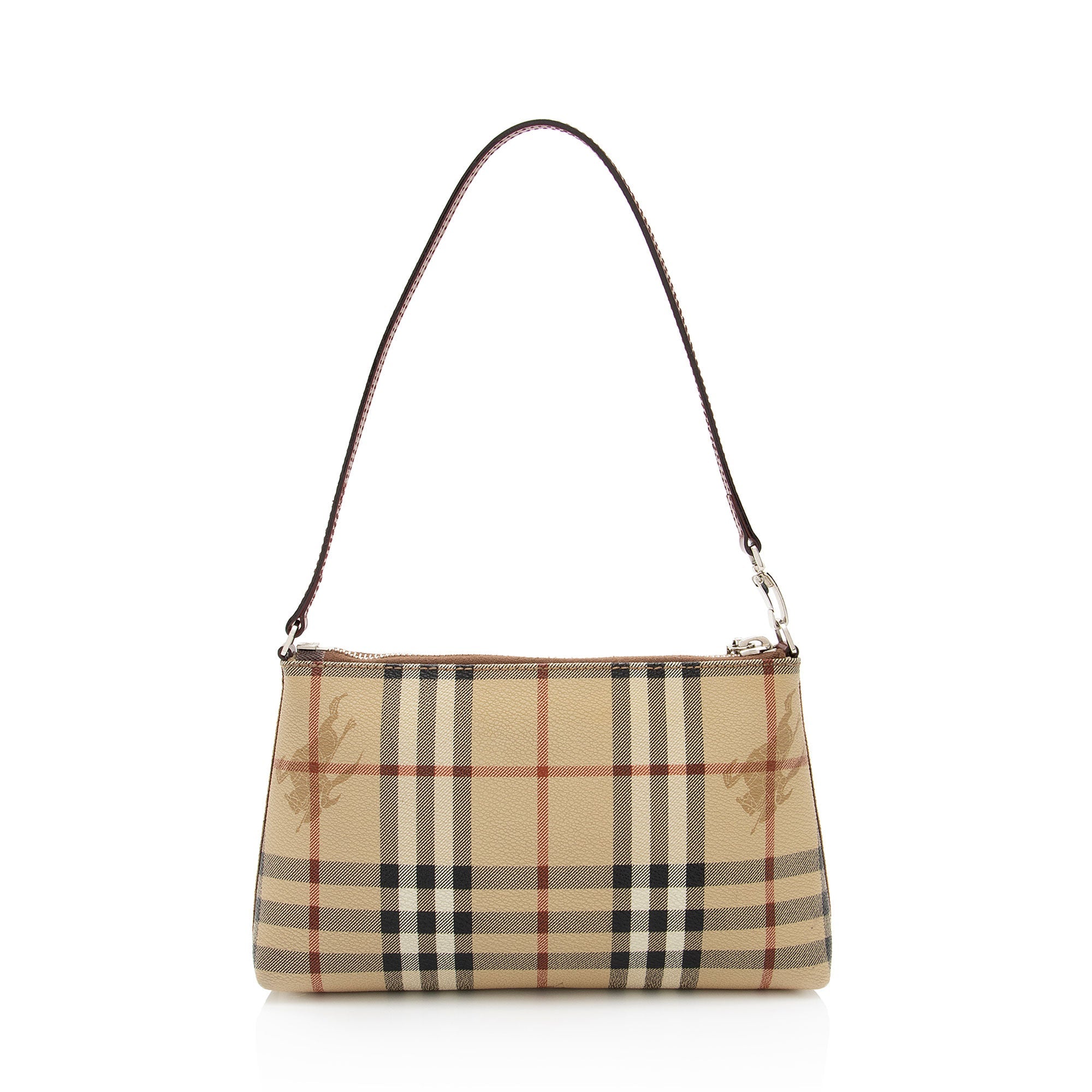 Burberry Vintage Haymarket Check Pochette (SHF-eiRBCJ)