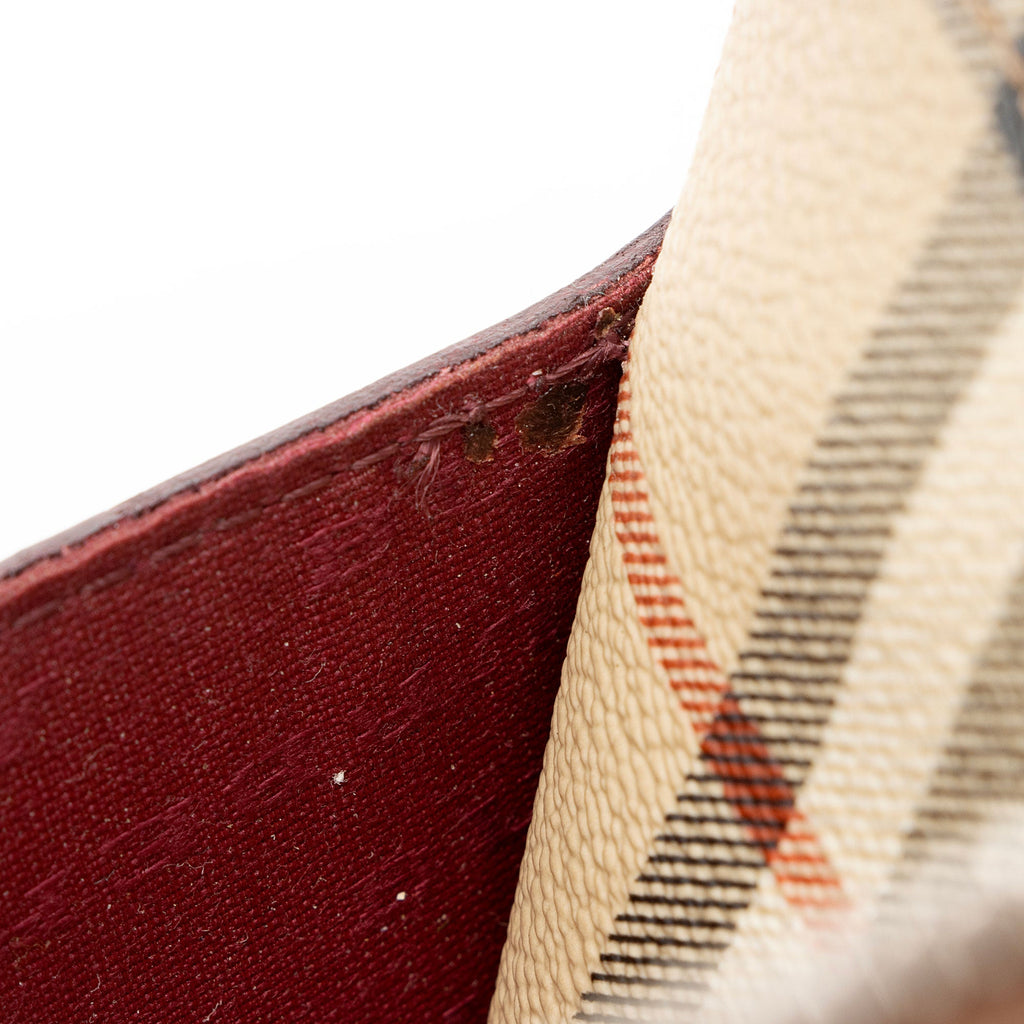 Burberry Vintage Haymarket Check Pochette (SHF-eiRBCJ)