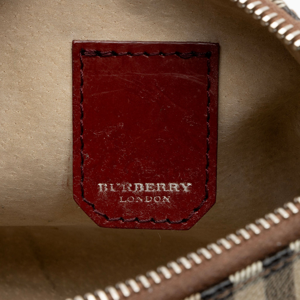 Burberry Vintage Haymarket Check Pochette (SHF-eiRBCJ)