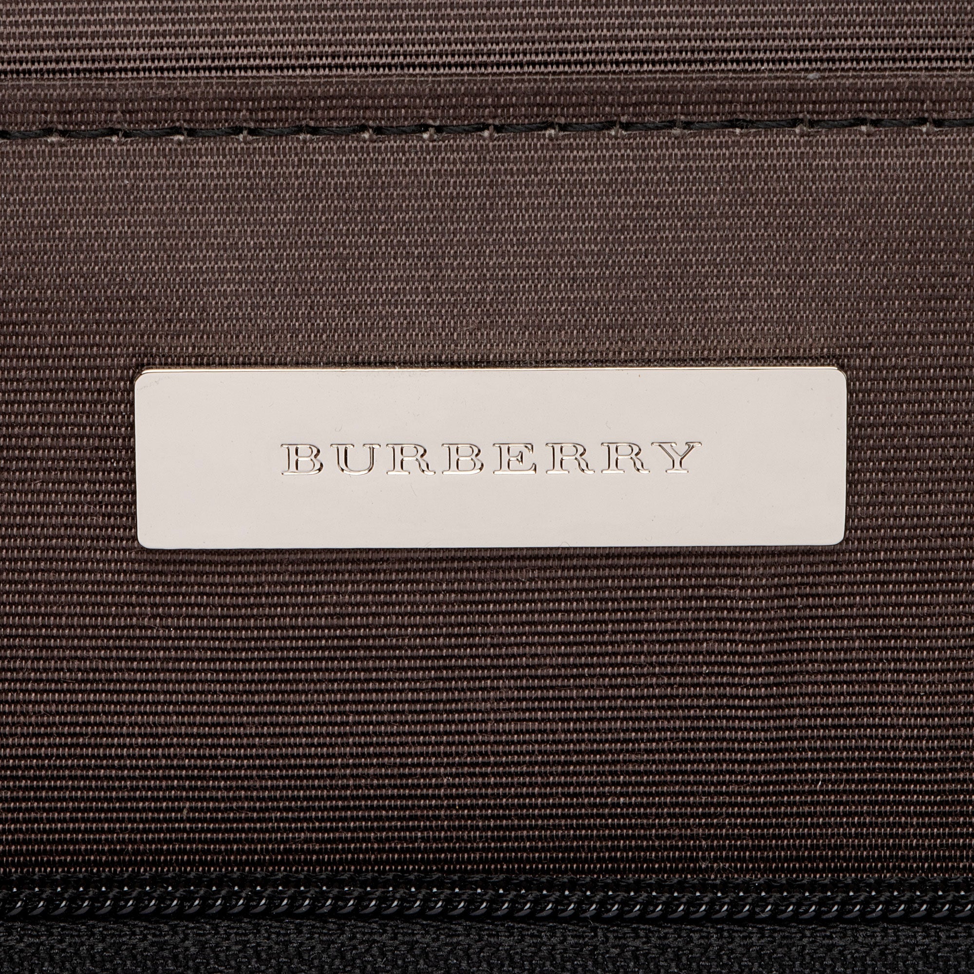 Burberry Vintage Leather Flap Satchel (SHF-dbBhnT)