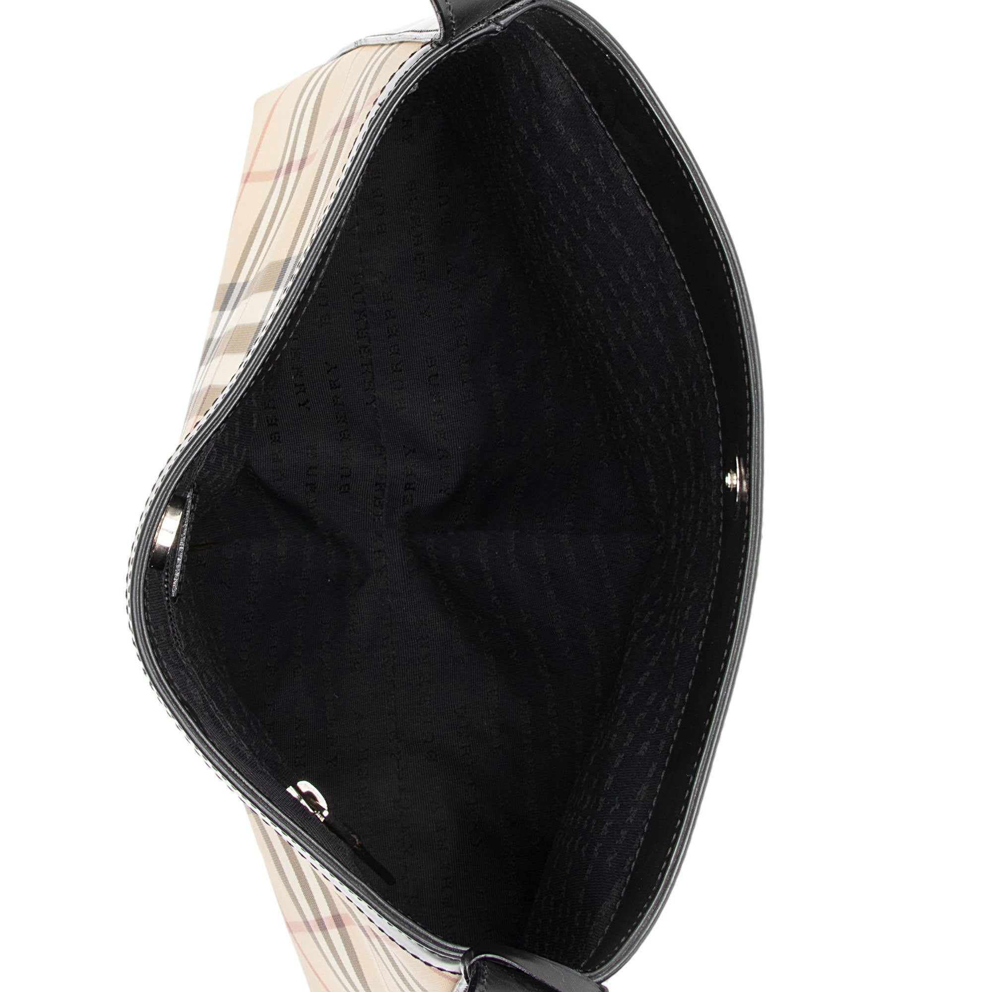 Burberry Vintage Nova Check Heath Shoulder Bag (SHF-cIAPyv)