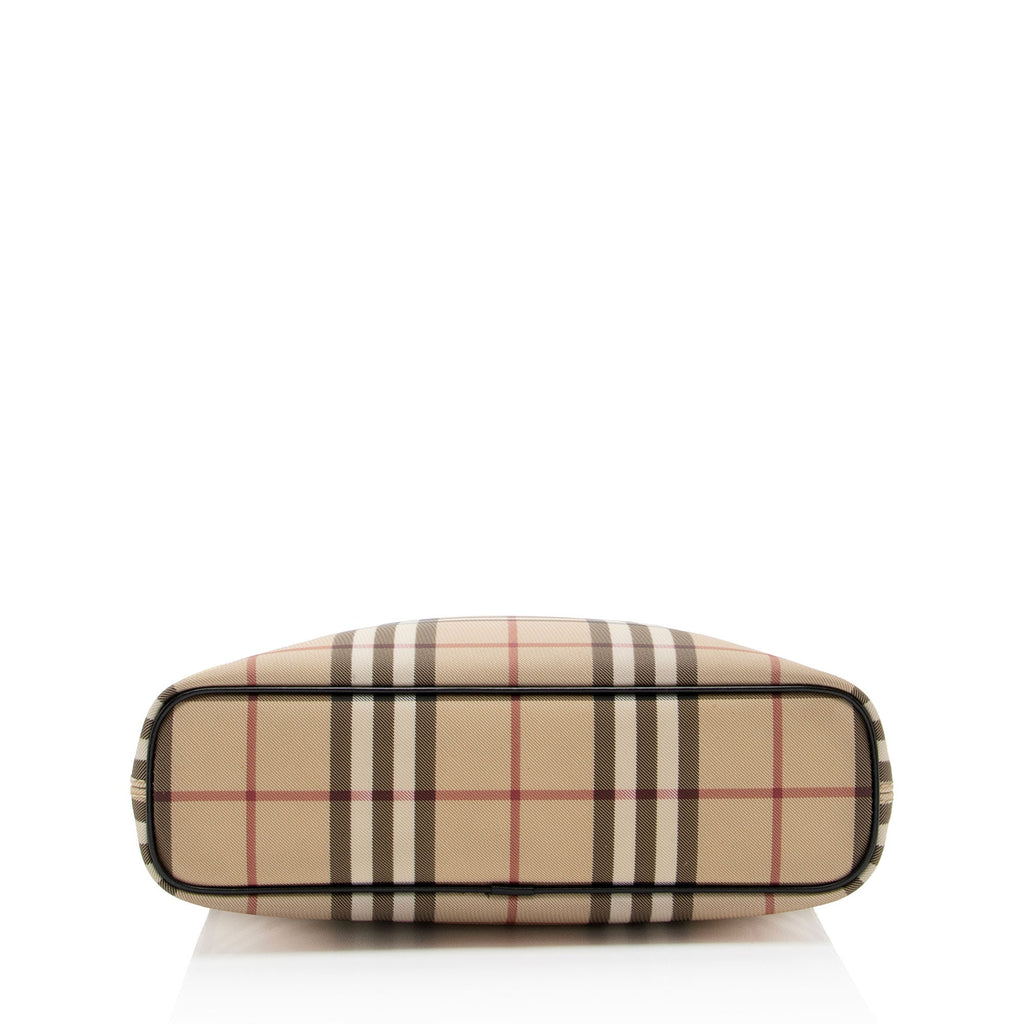 Burberry Vintage Nova Check Heath Shoulder Bag (SHF-GYpLgX)