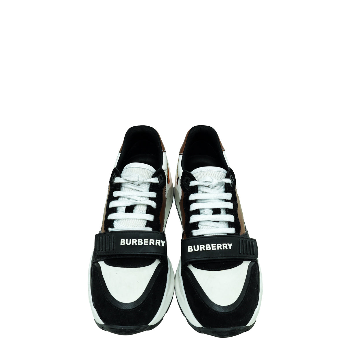 Burberry Multicolor Check Regis Sneakers 42