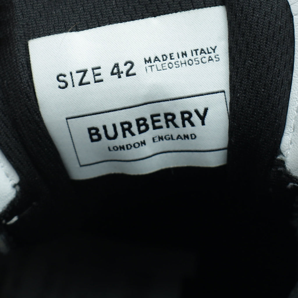 Burberry Multicolor Check Regis Sneakers 42