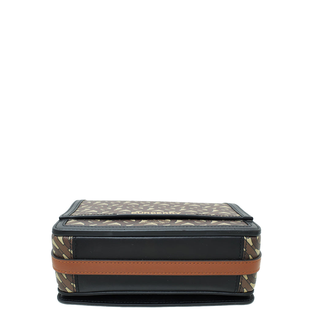 Burberry Bicolor TB Monogram Small Bag