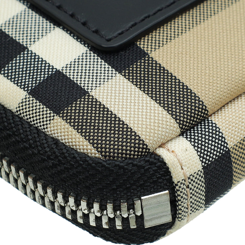 Burberry Beige Vintage Phone Case with Detachable Strap