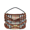 Burberry Brown Bridle Dutton Hobo Bag
