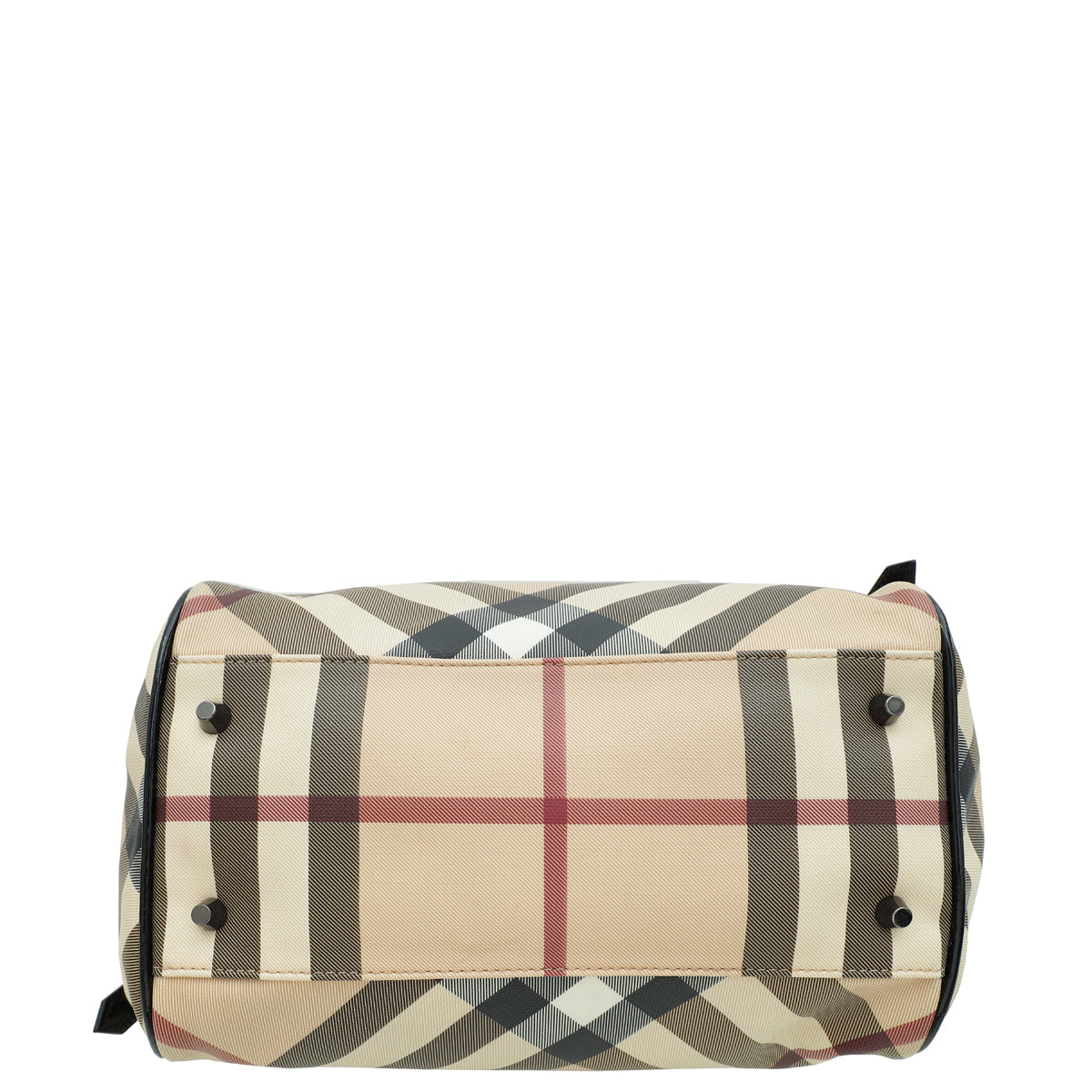 Burberry Bicolor Nova Check Canterbury Tote Bag