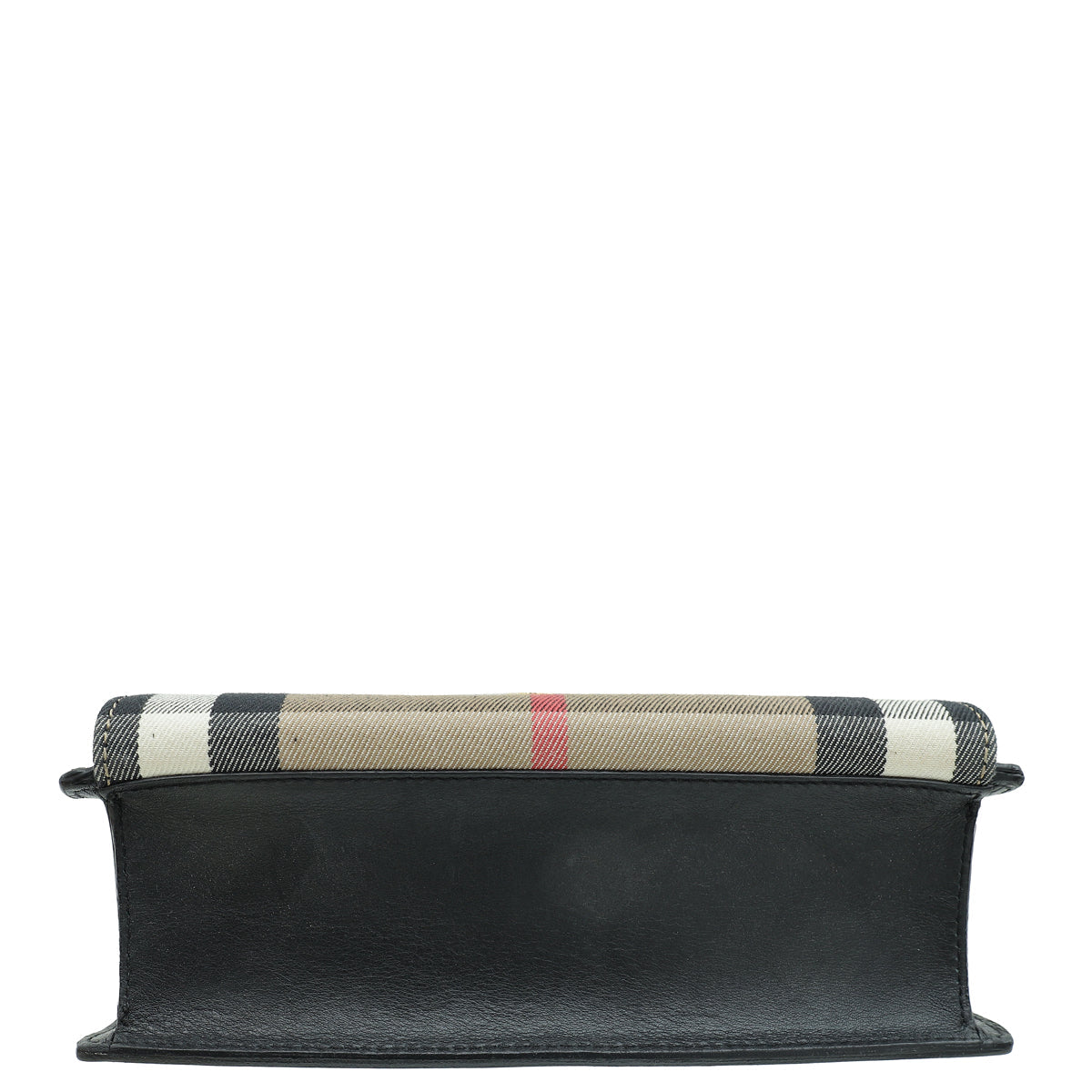 Burberry House Check Black Small Macken Crossbody Bag