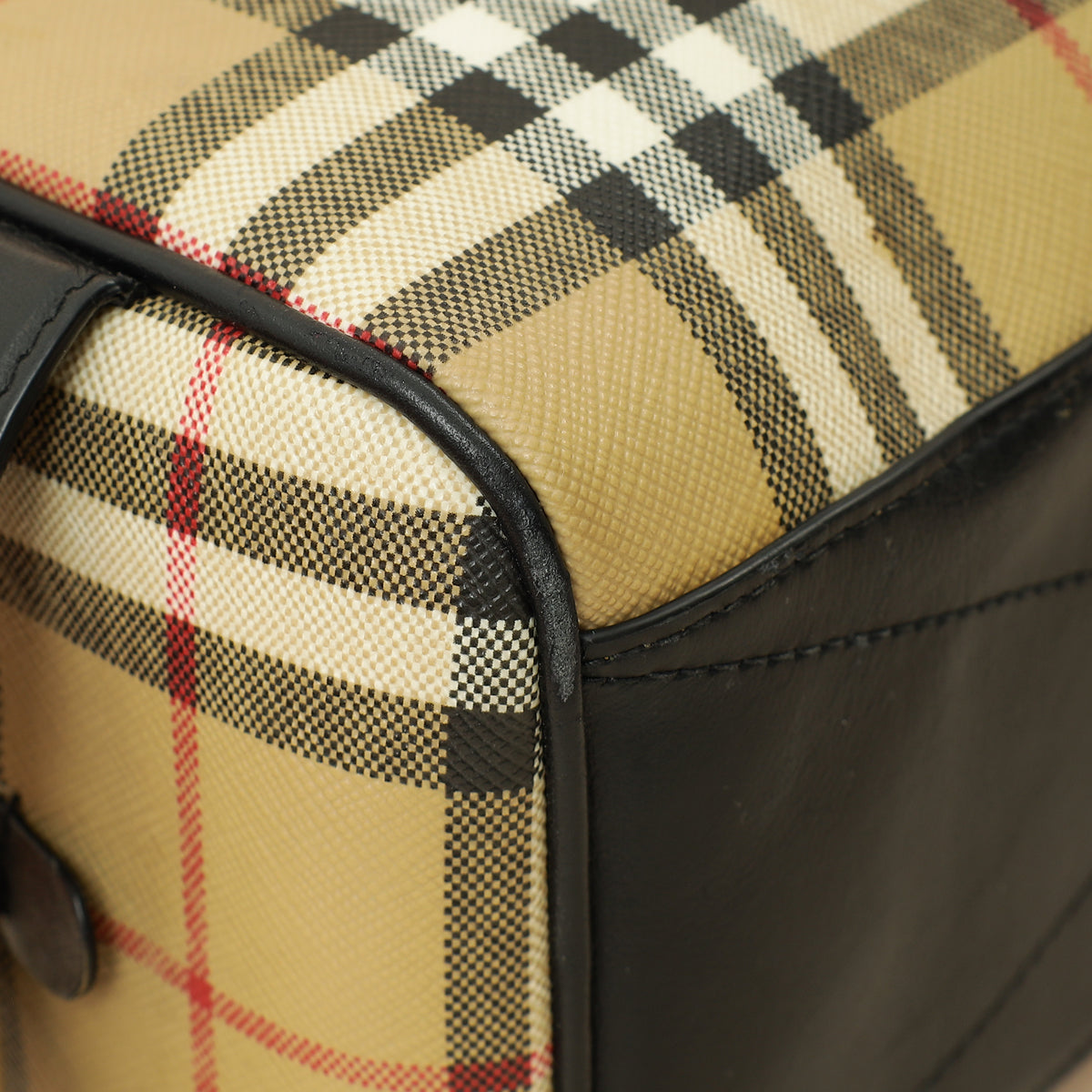 Burberry Beige Vintage Check Travel Pouch