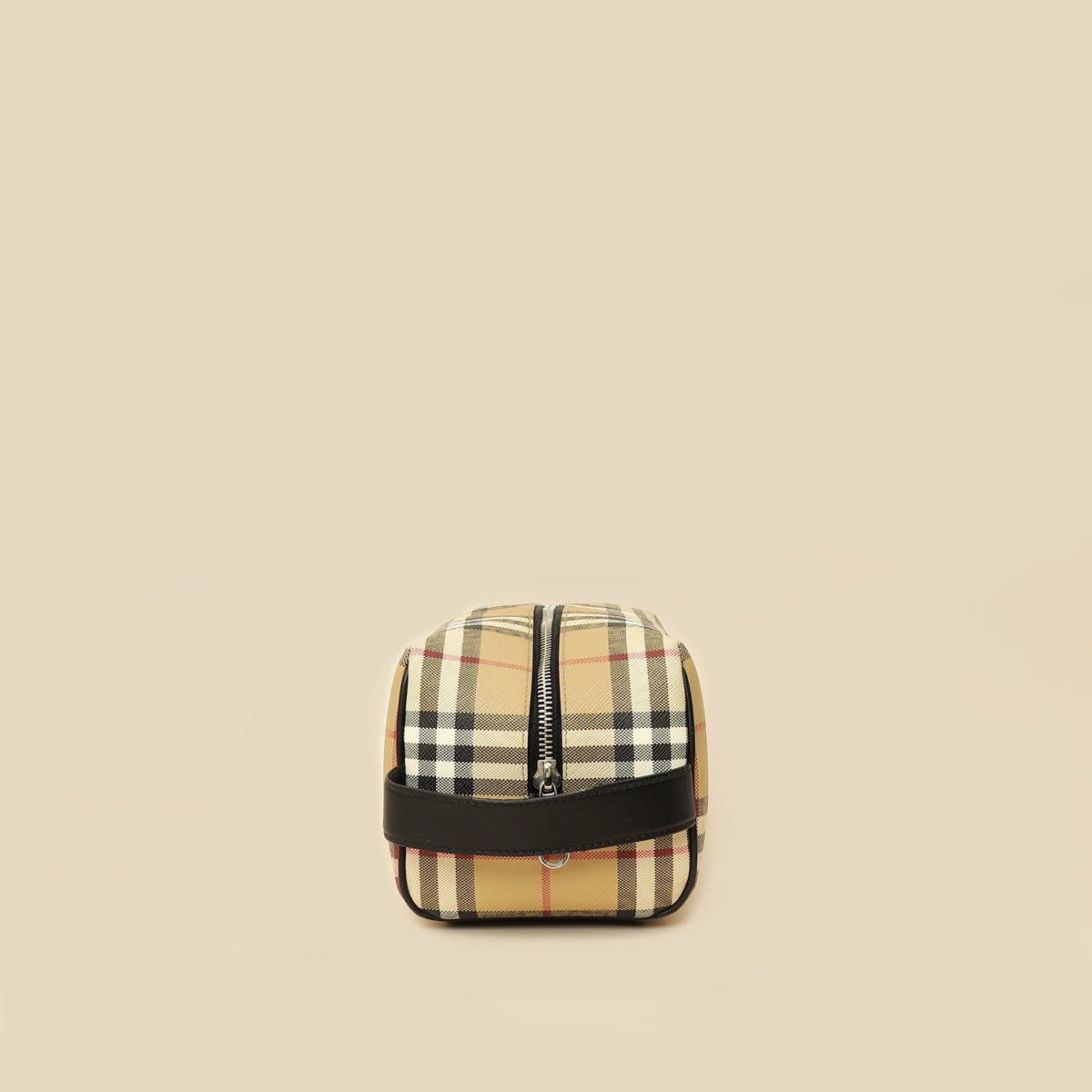Burberry Beige Vintage Check Travel Pouch