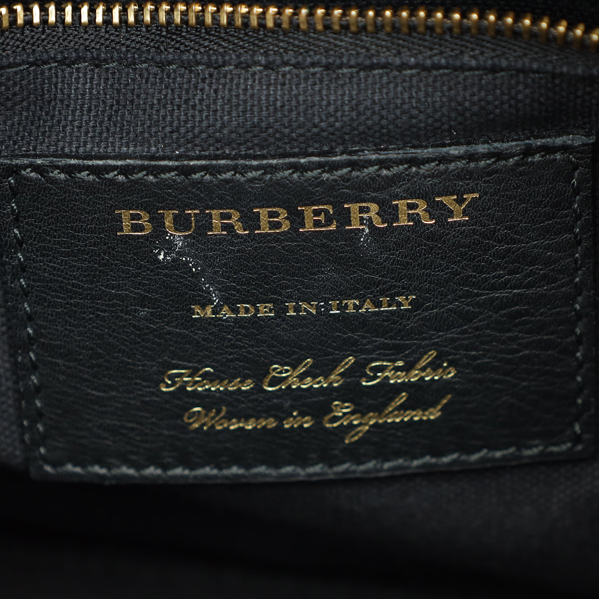 Burberry Bicolor House Check Small Convertible Alchester Bag