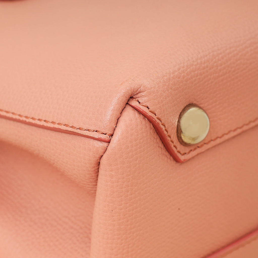Burberry Dusty Rose Banner Small Tote Bag