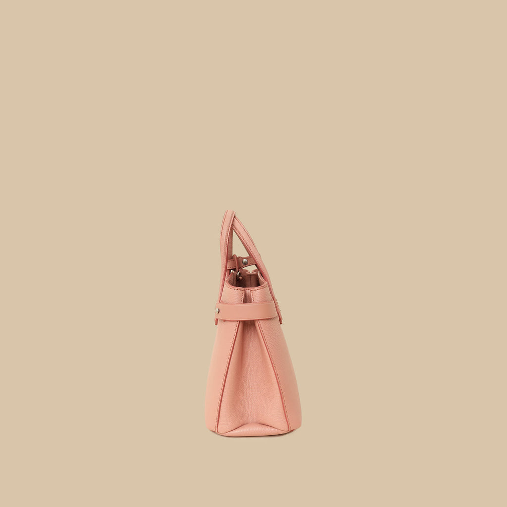 Burberry Dusty Rose Banner Small Tote Bag