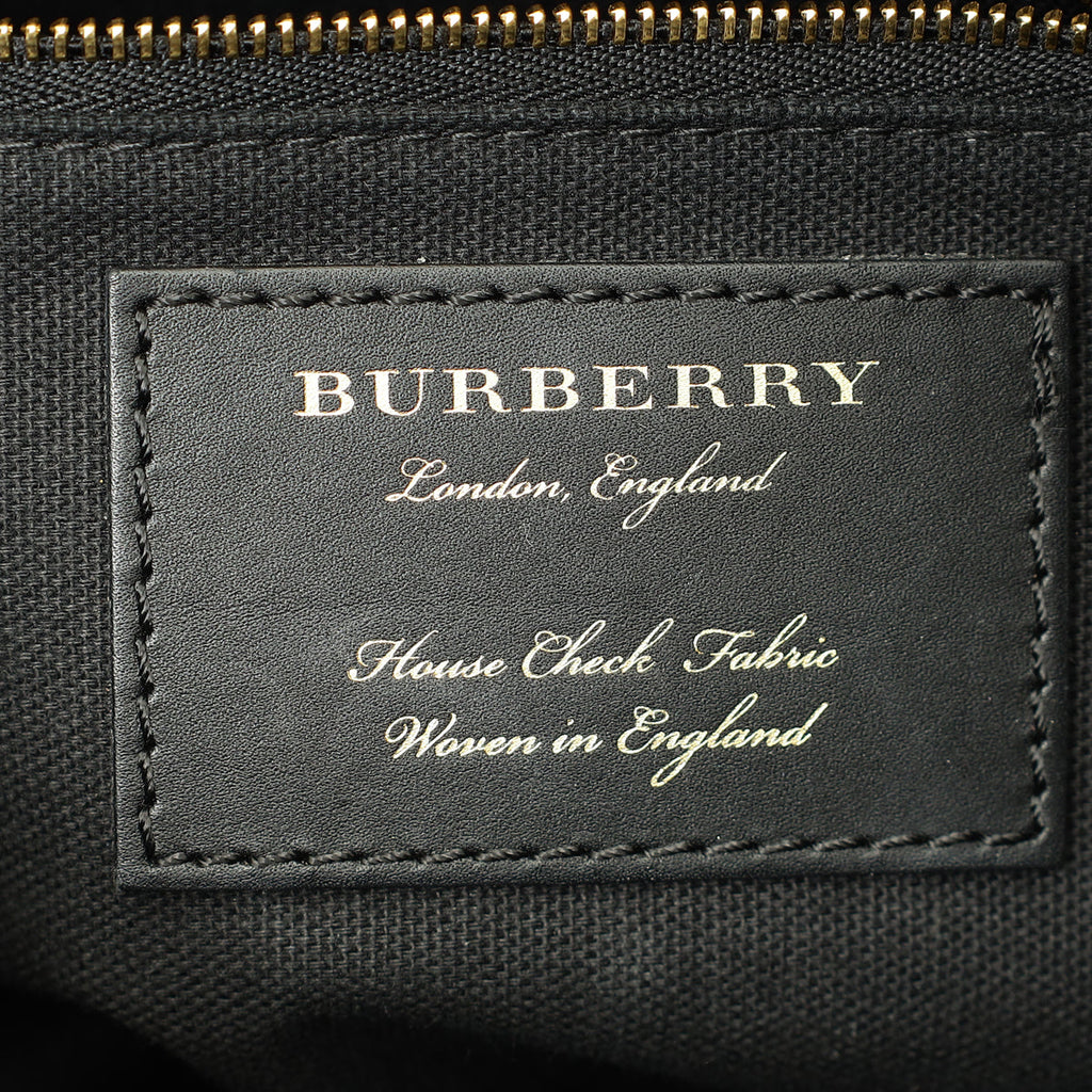 Burberry Bicolor Banner Tote Bag