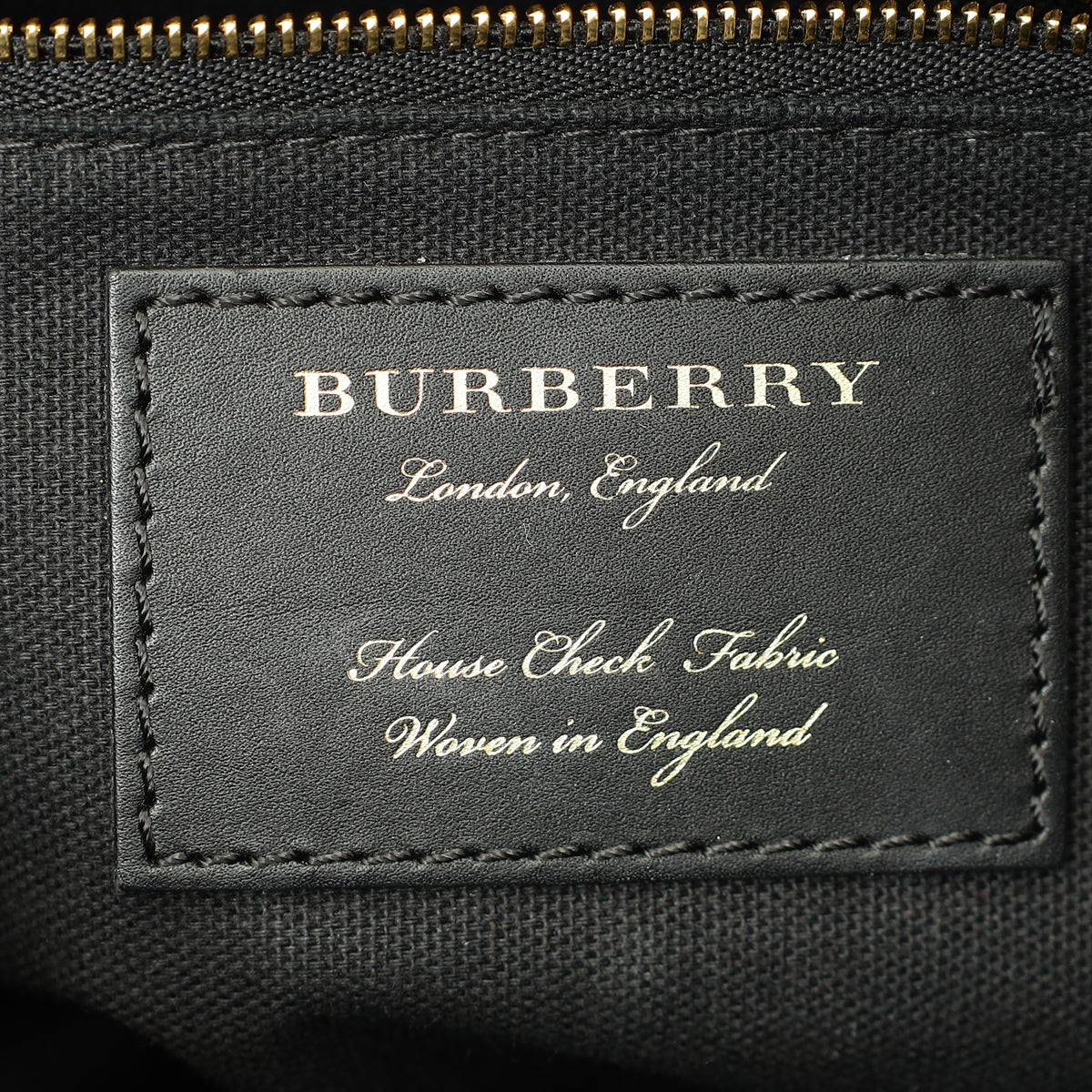 Burberry Bicolor Banner Tote Bag