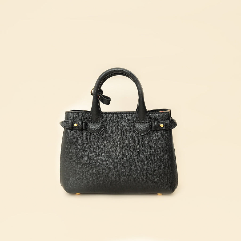 Burberry Bicolor Banner Tote Bag