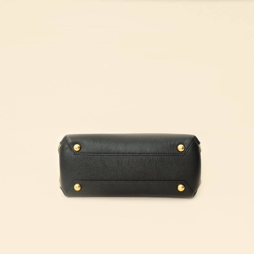 Burberry Bicolor Banner Tote Bag