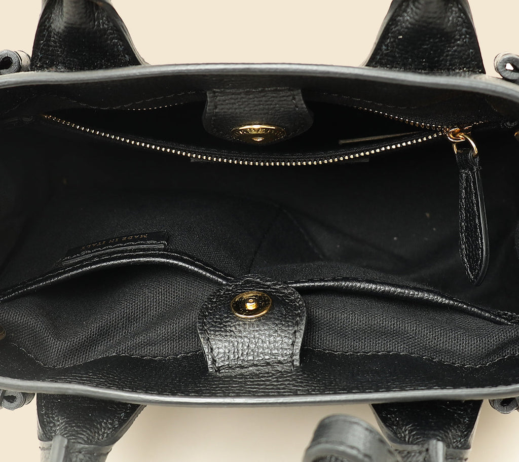 Burberry Bicolor Banner Tote Bag