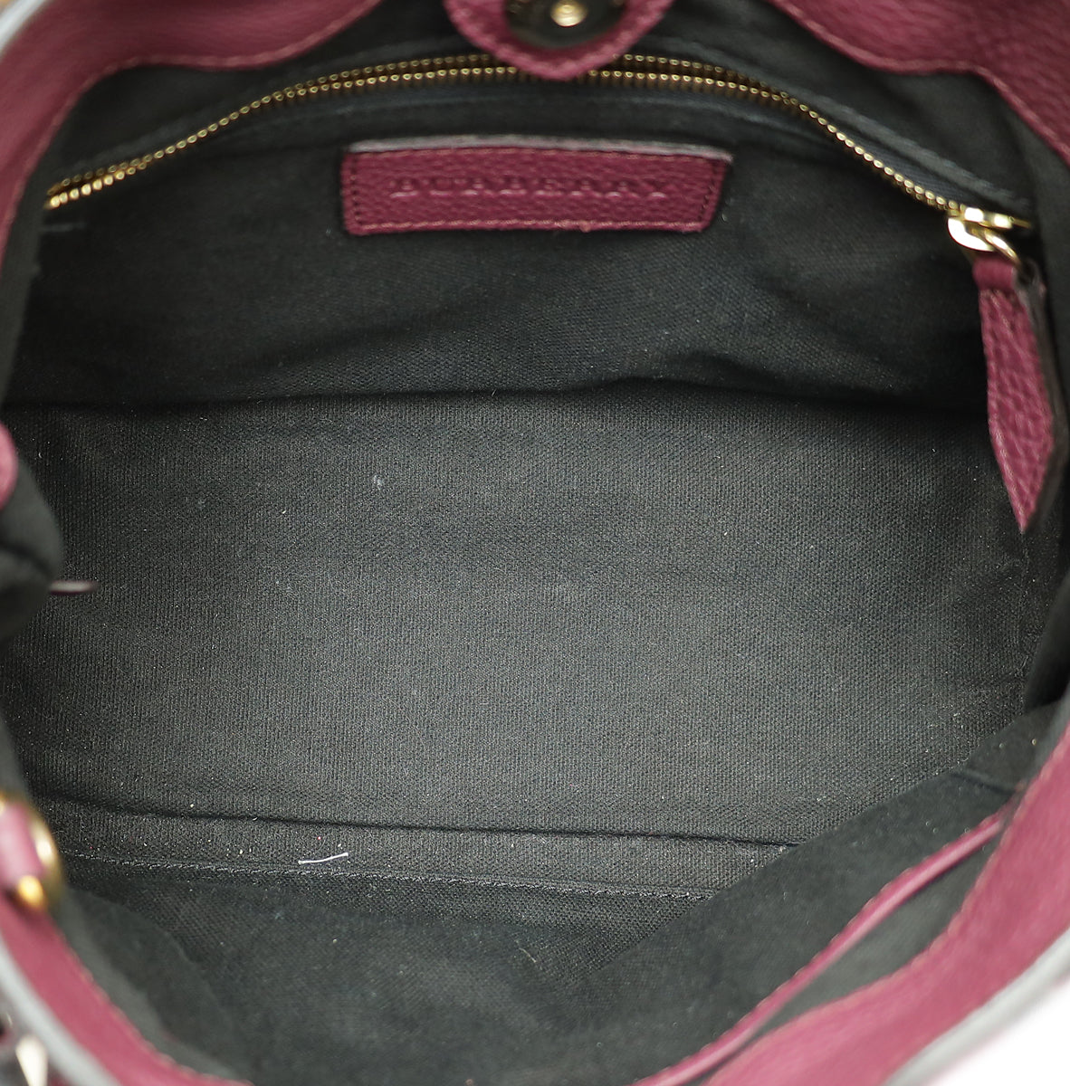 Burberry Violet Small Banner Small Tote Bag