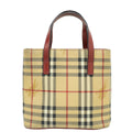 Burberry Bicolor Haymarket Check London Bag