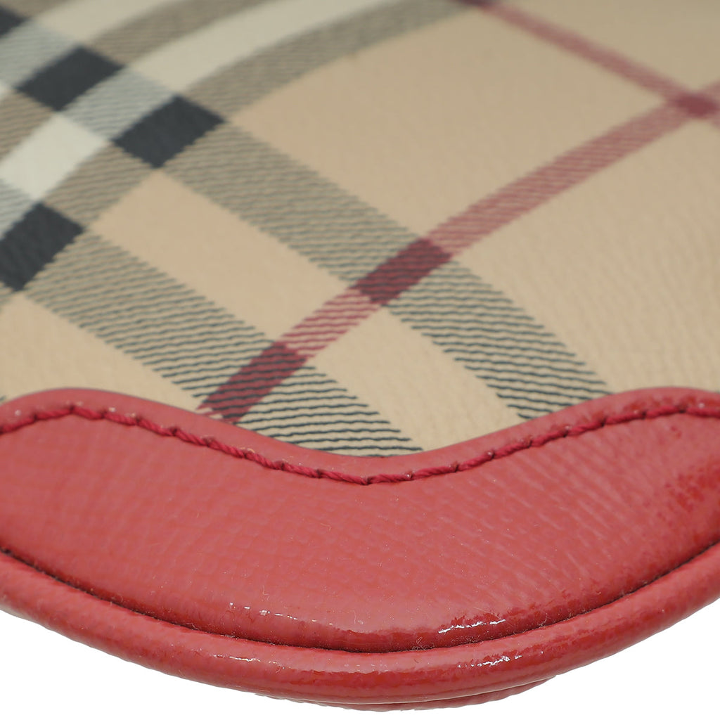 Burberry Multicolor Haymarket Crossbody Bag