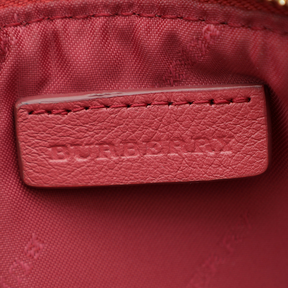 Burberry Multicolor Haymarket Crossbody Bag