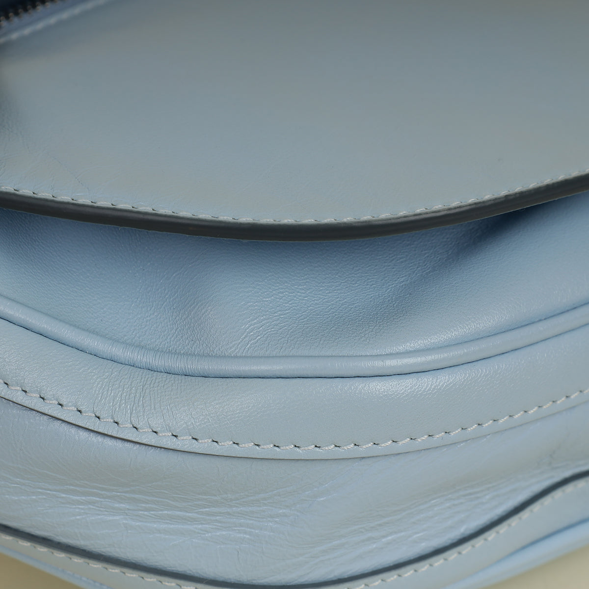Burberry Pale Blue Soft Olympia Small Chain Bag