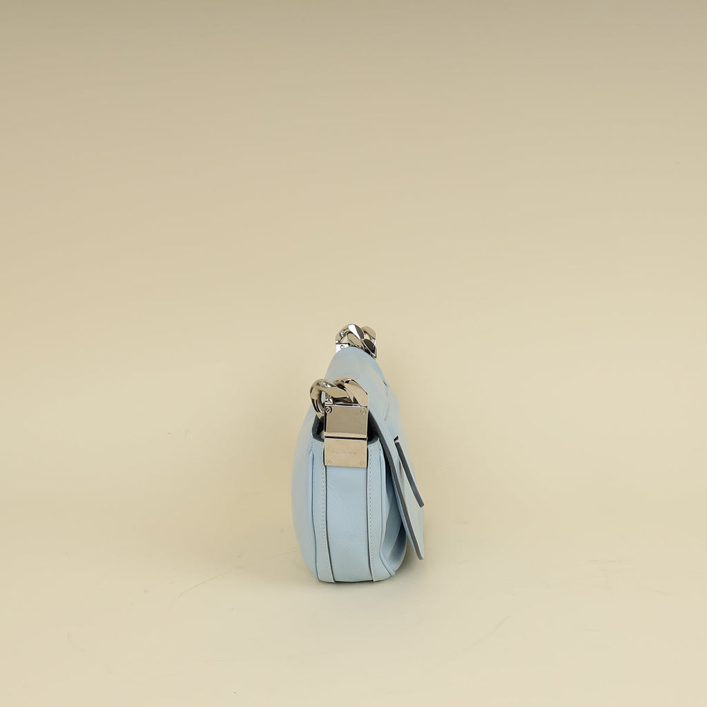Burberry Pale Blue Soft Olympia Small Chain Bag