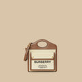 Burberry Bicolor Mini Pocket Bag