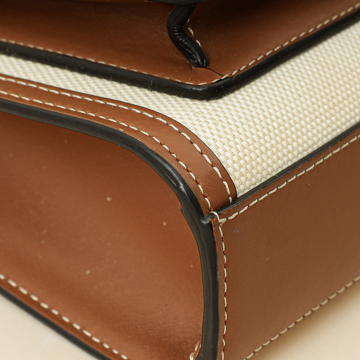 Burberry Bicolor Mini Pocket Bag