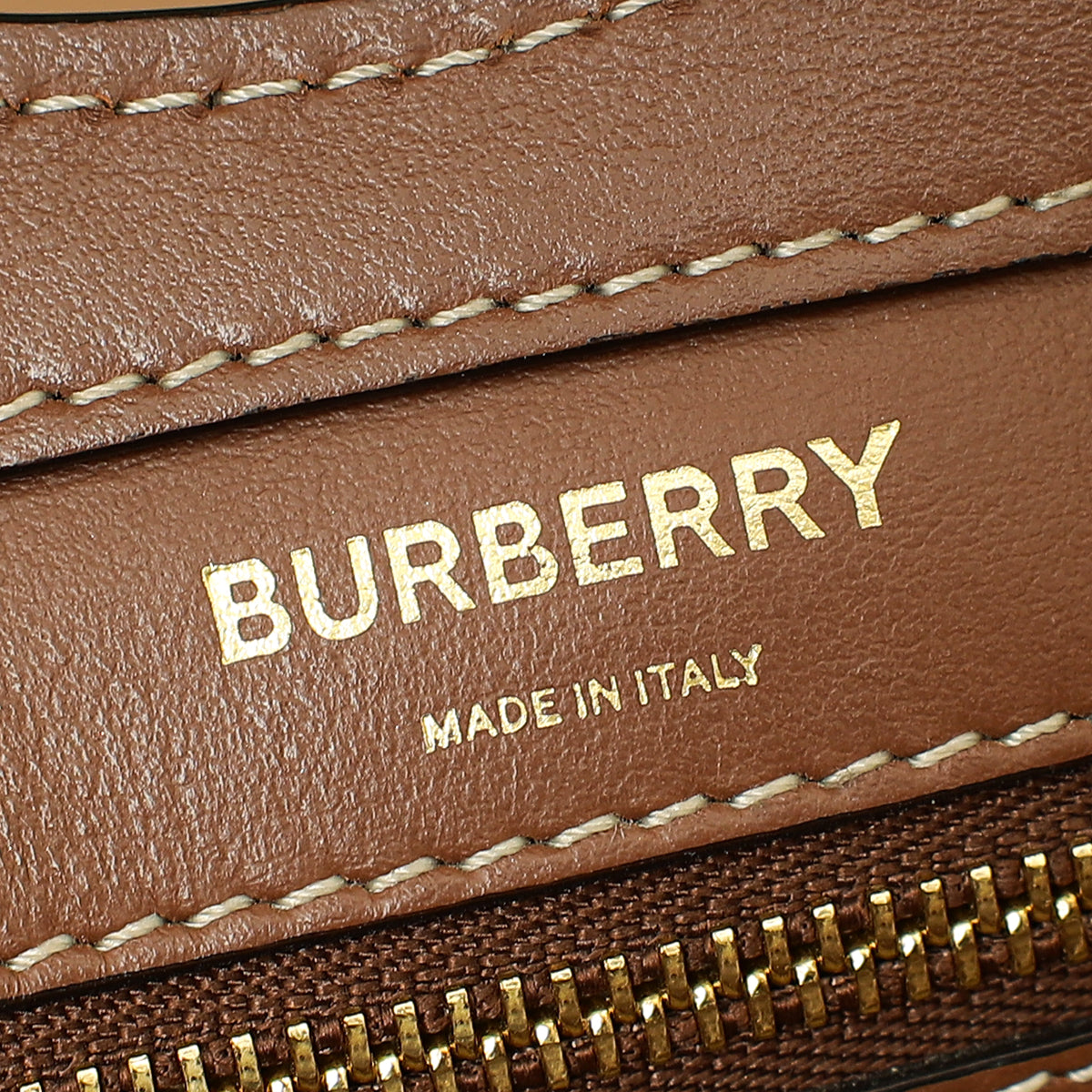 Burberry Bicolor Mini Pocket Bag