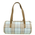 Burberry Multicolor Nova Check PVC Boston Bag