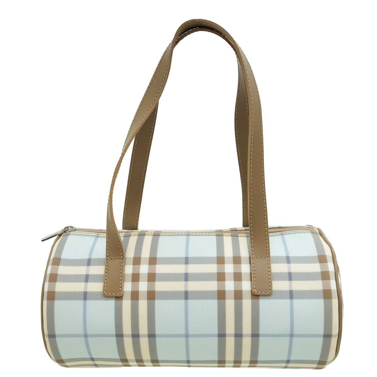 Burberry Multicolor Nova Check PVC Boston Bag