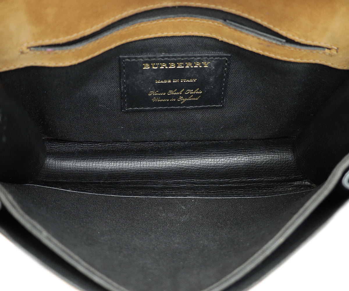 Burberry Tricolor House Check Small Macken Crossbody Bag