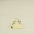 Burberry Light Yellow Banner Mini Tote Bag