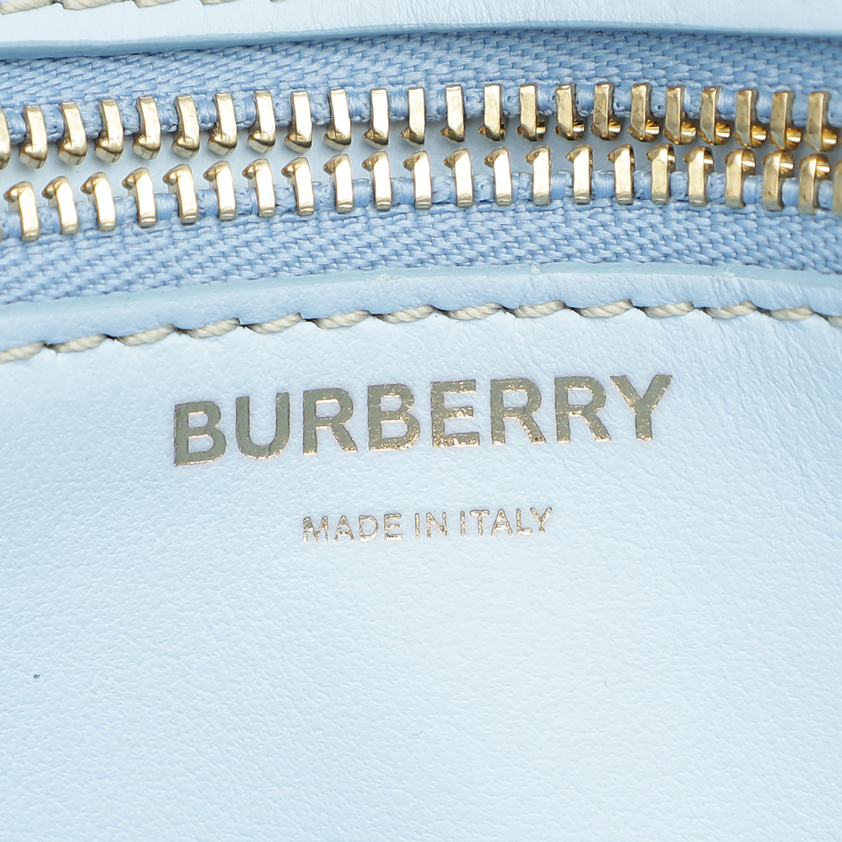 Burberry Bicolor TB Logo Small Flap Bag