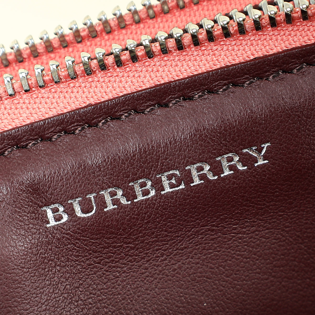Burberry Blush Pink Triple Zipped Crossbody Bag