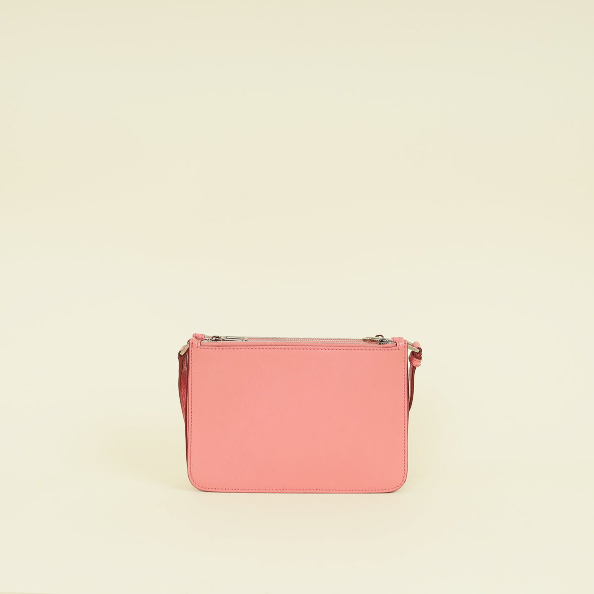 Burberry Blush Pink Triple Zipped Crossbody Bag