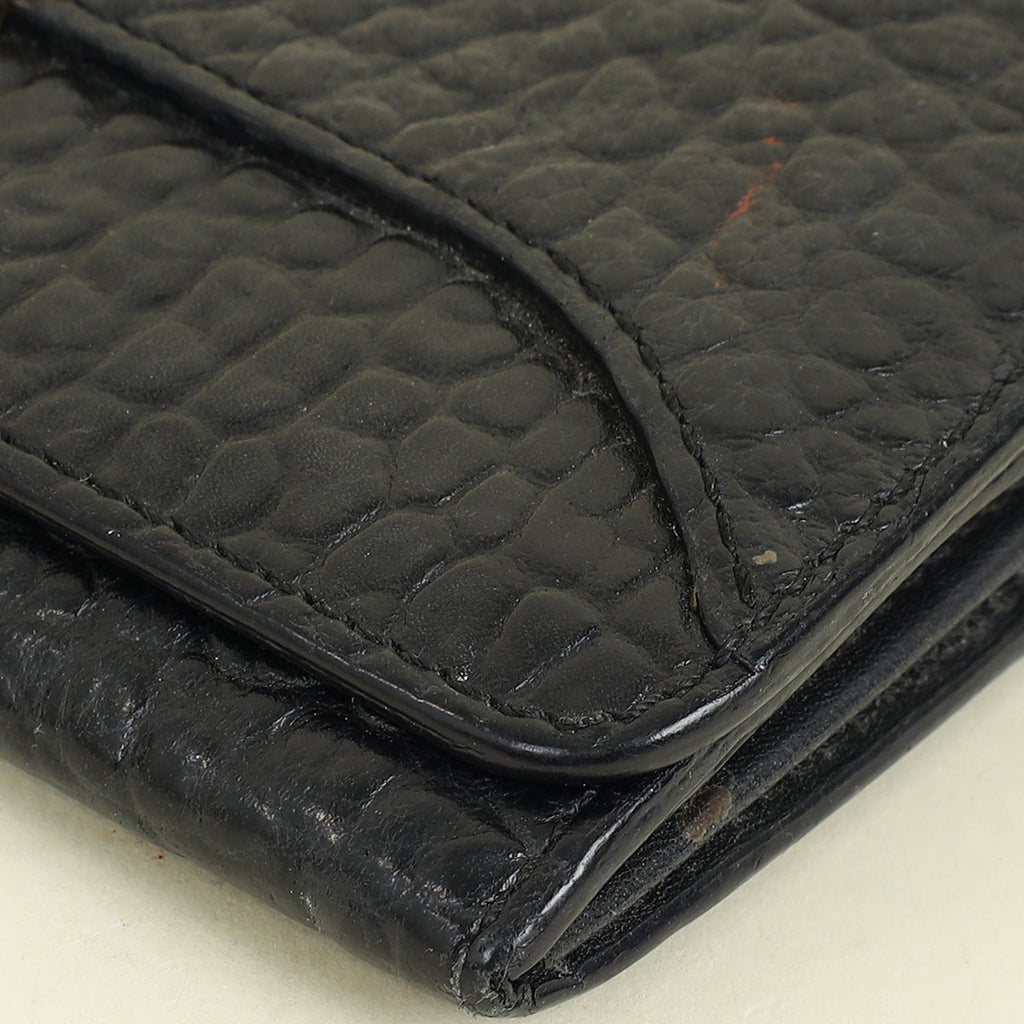 Burberry Black Continental Wallet