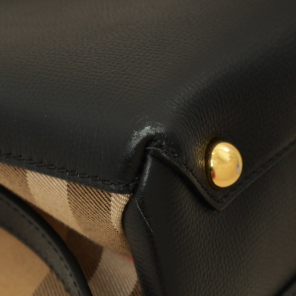 Burberry Bicolor Camberley Small Bag