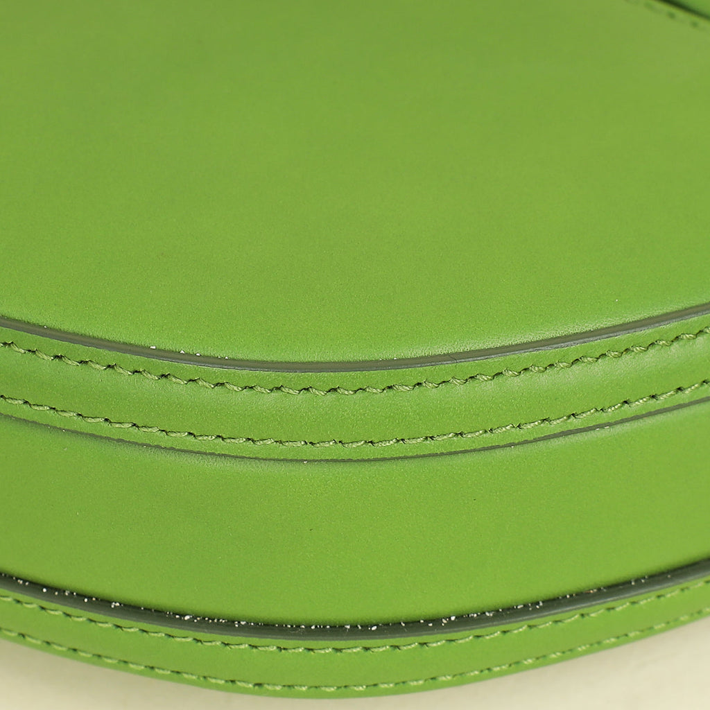 Burberry Green Olympia Mini Chain Zip Bag
