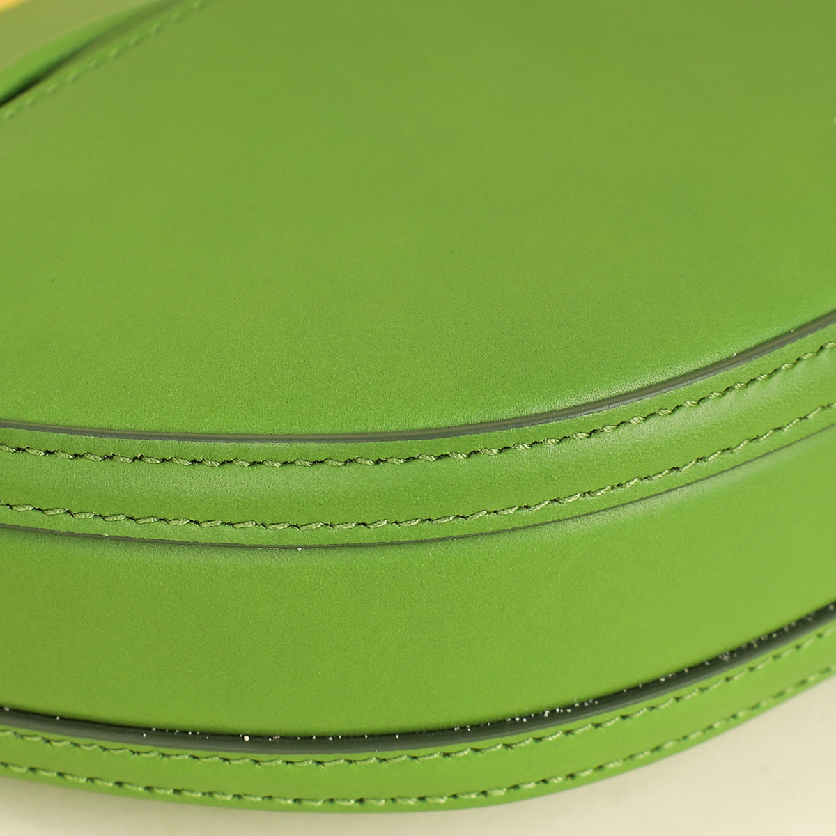 Burberry Green Olympia Mini Chain Zip Bag